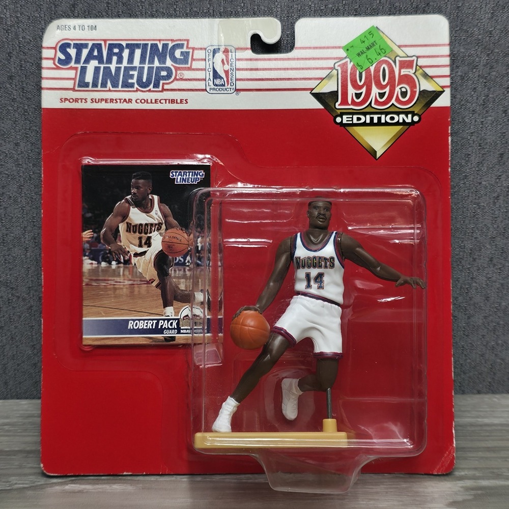 NBA Basketball Robert Pack (1995) Starting Lineup Kenner Figure